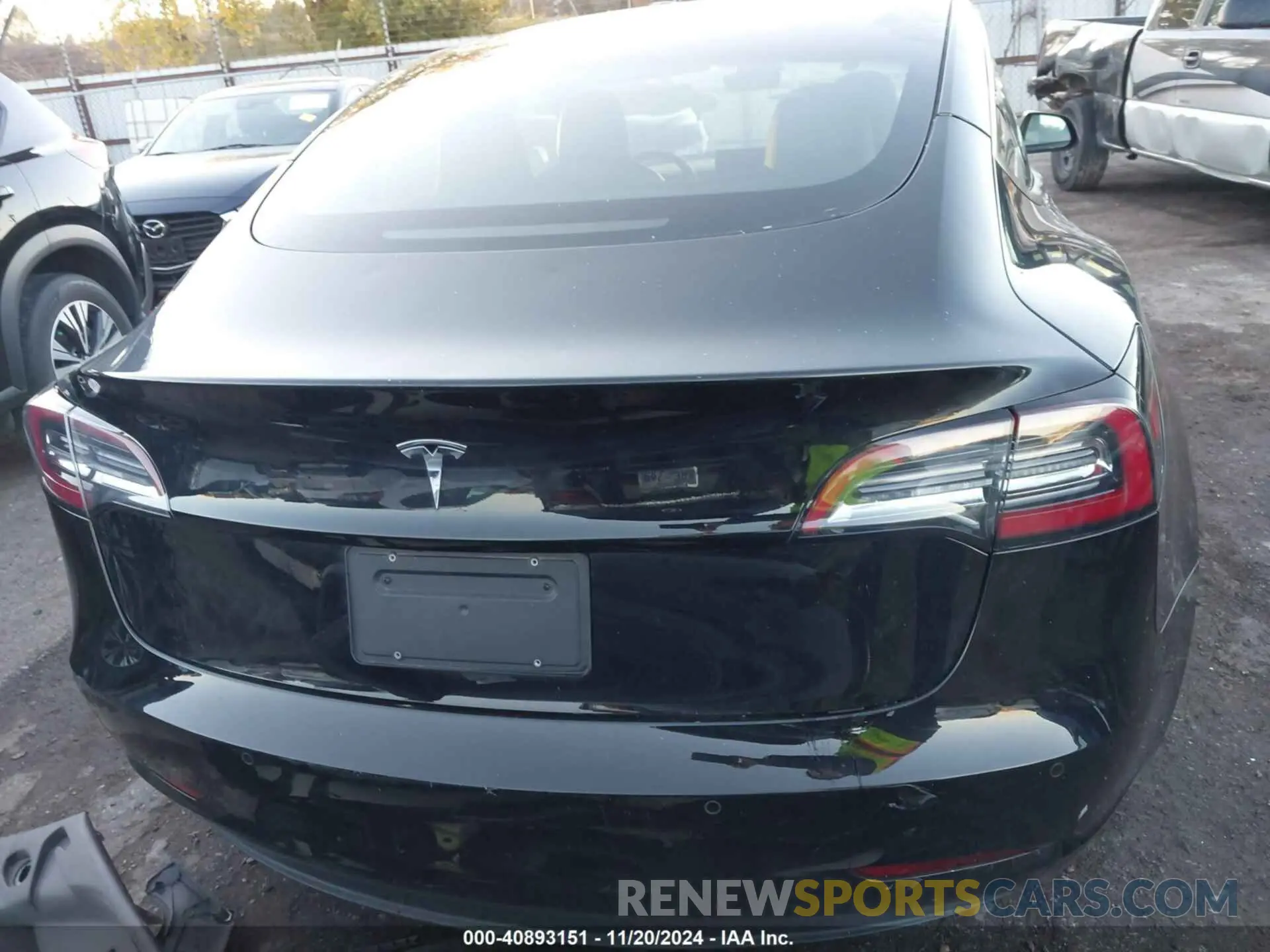 16 fotografías del automóvil dañado 5YJ3E1EA0NF189490 TESLA MODEL 3 2022