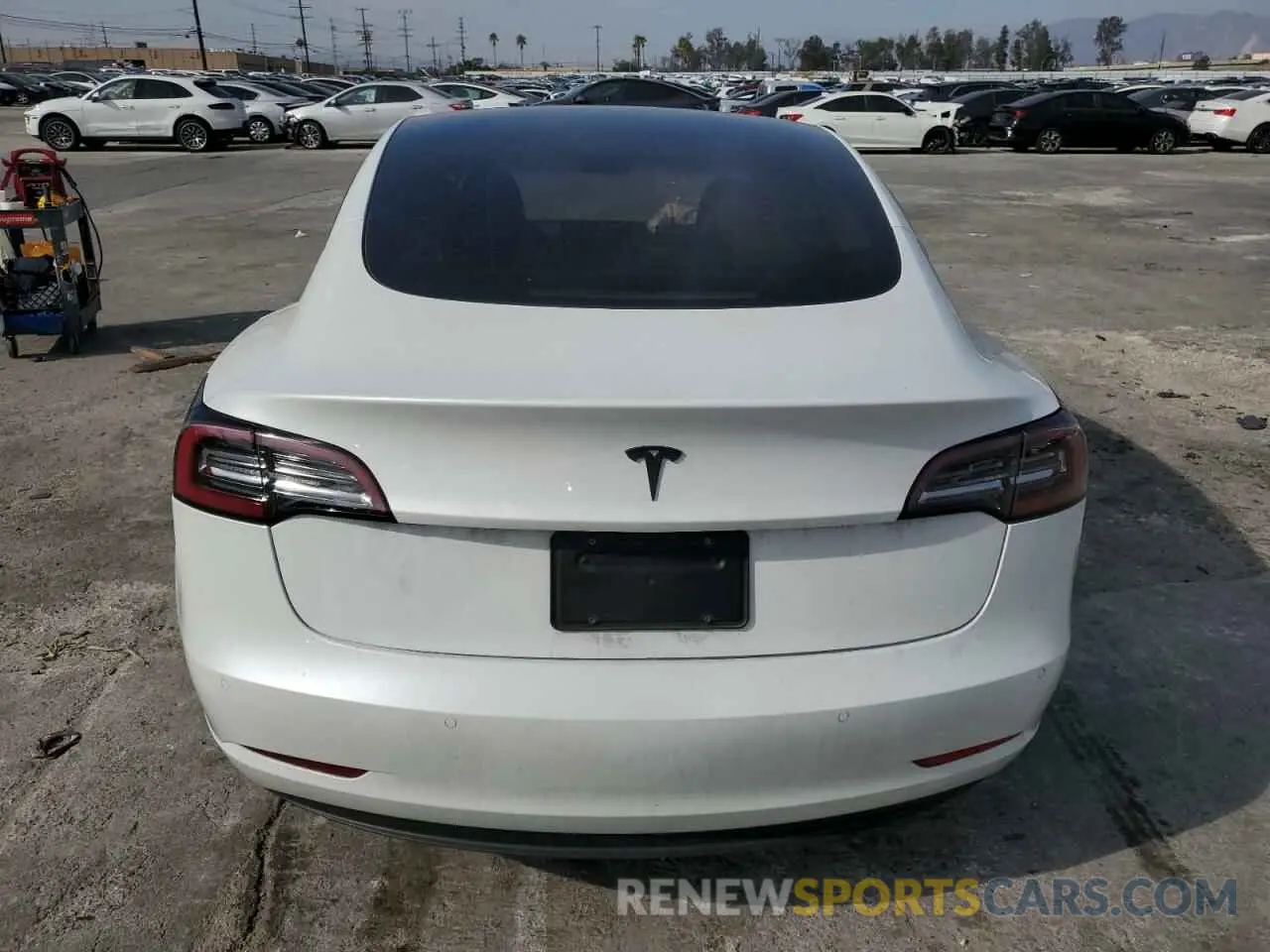 6 fotografías del automóvil dañado 5YJ3E1EA0NF252149 TESLA MODEL 3 2022