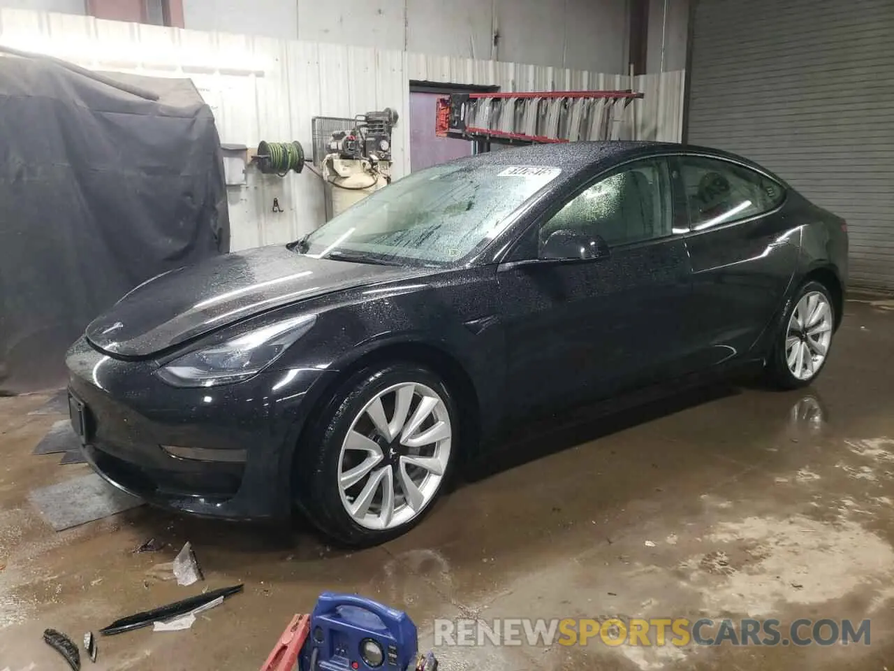 1 fotografías del automóvil dañado 5YJ3E1EA0NF285796 TESLA MODEL 3 2022