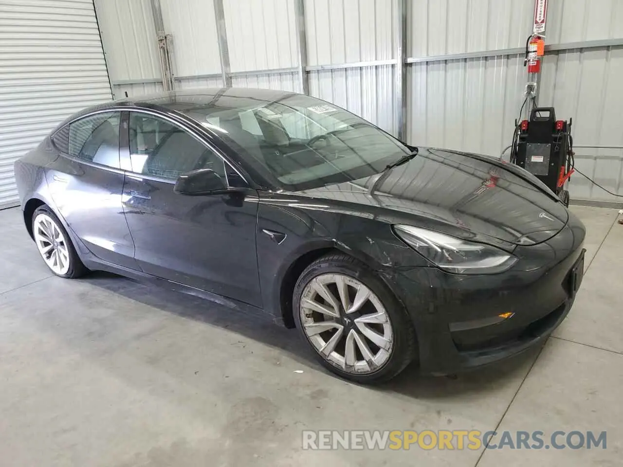 4 fotografías del automóvil dañado 5YJ3E1EA0NF286088 TESLA MODEL 3 2022