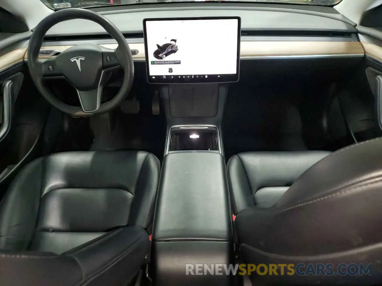 8 fotografías del automóvil dañado 5YJ3E1EA0NF286088 TESLA MODEL 3 2022