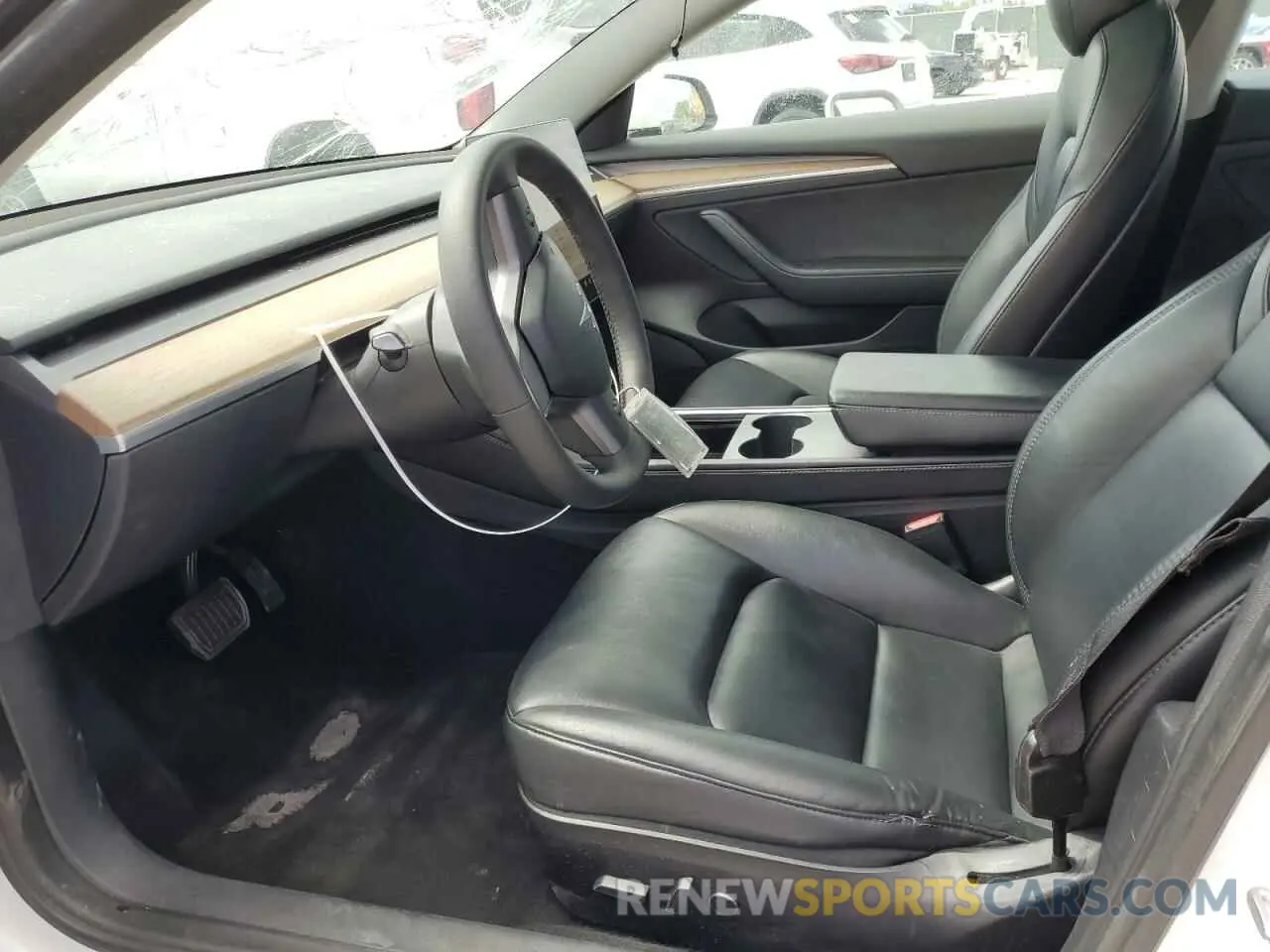 7 fotografías del automóvil dañado 5YJ3E1EA0NF287788 TESLA MODEL 3 2022