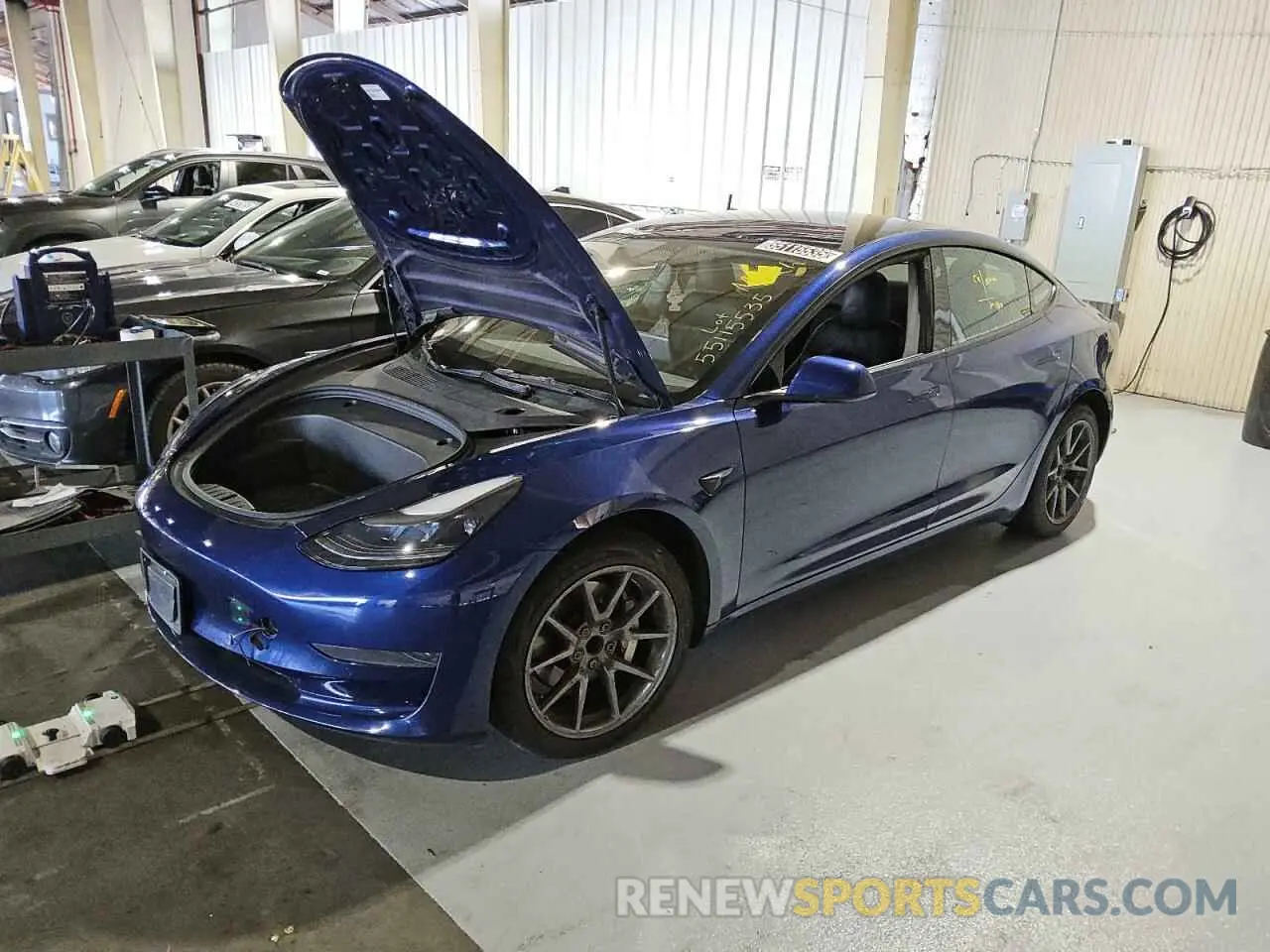 1 fotografías del automóvil dañado 5YJ3E1EA0NF290058 TESLA MODEL 3 2022
