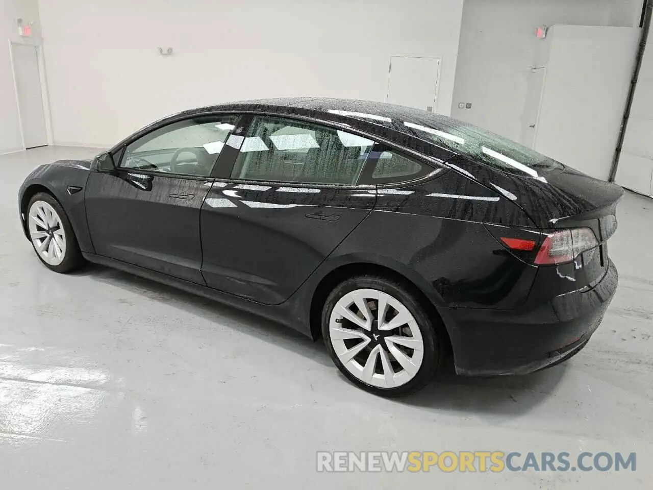 2 fotografías del automóvil dañado 5YJ3E1EA0NF290366 TESLA MODEL 3 2022