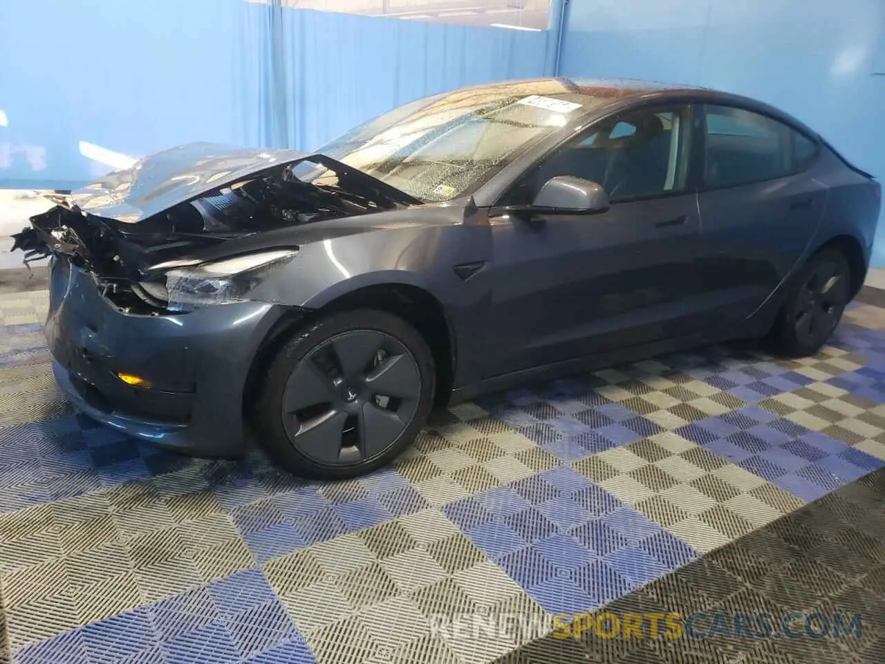 1 fotografías del automóvil dañado 5YJ3E1EA0NF290819 TESLA MODEL 3 2022