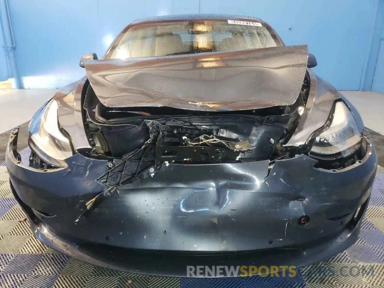 5 fotografías del automóvil dañado 5YJ3E1EA0NF290819 TESLA MODEL 3 2022