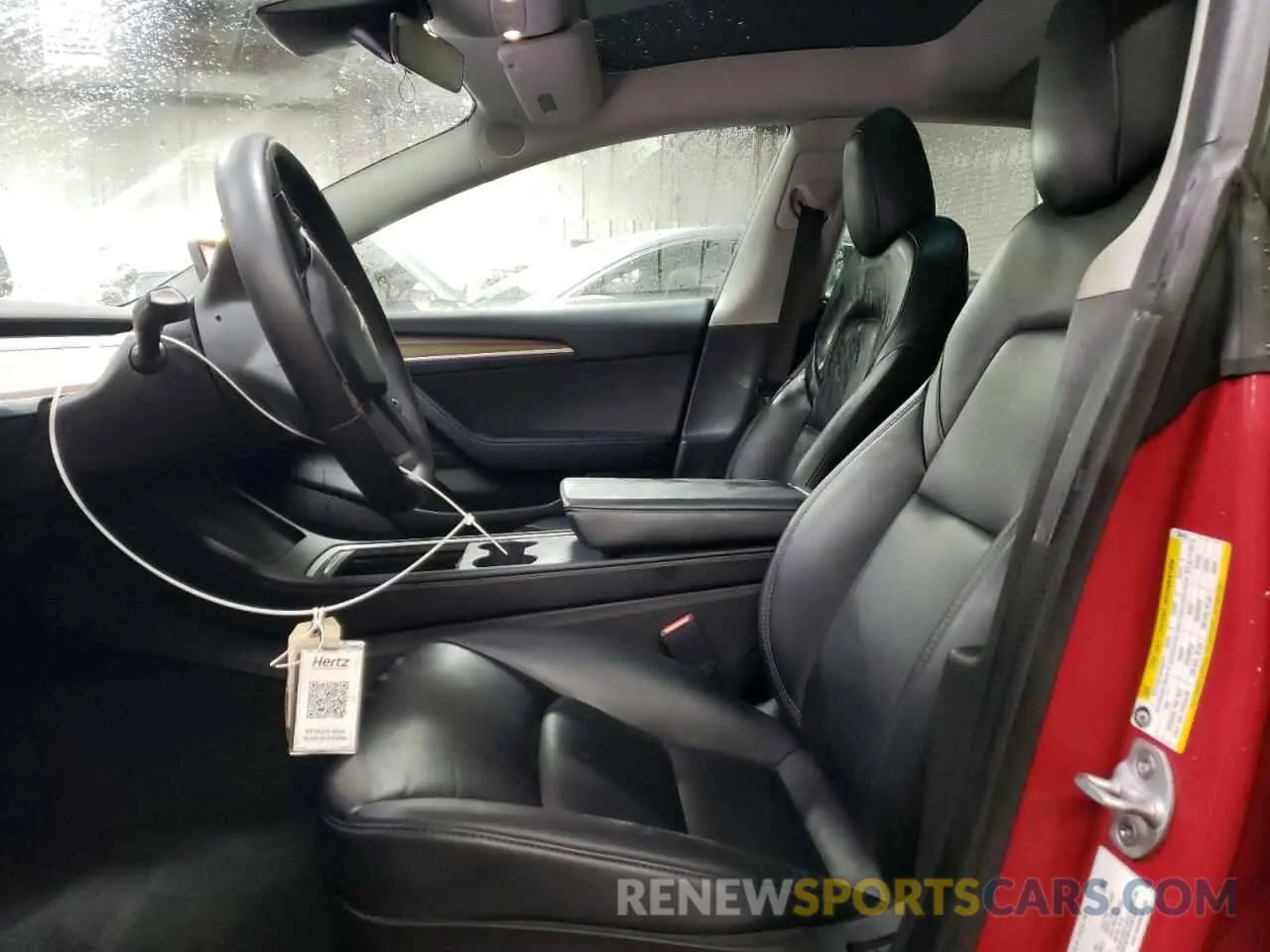 7 fotografías del automóvil dañado 5YJ3E1EA0NF304024 TESLA MODEL 3 2022