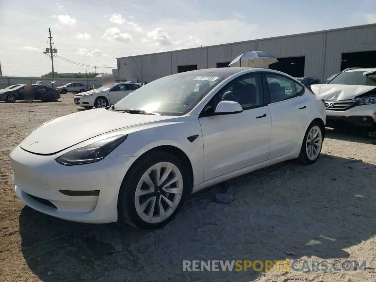 1 fotografías del automóvil dañado 5YJ3E1EA0NF320658 TESLA MODEL 3 2022