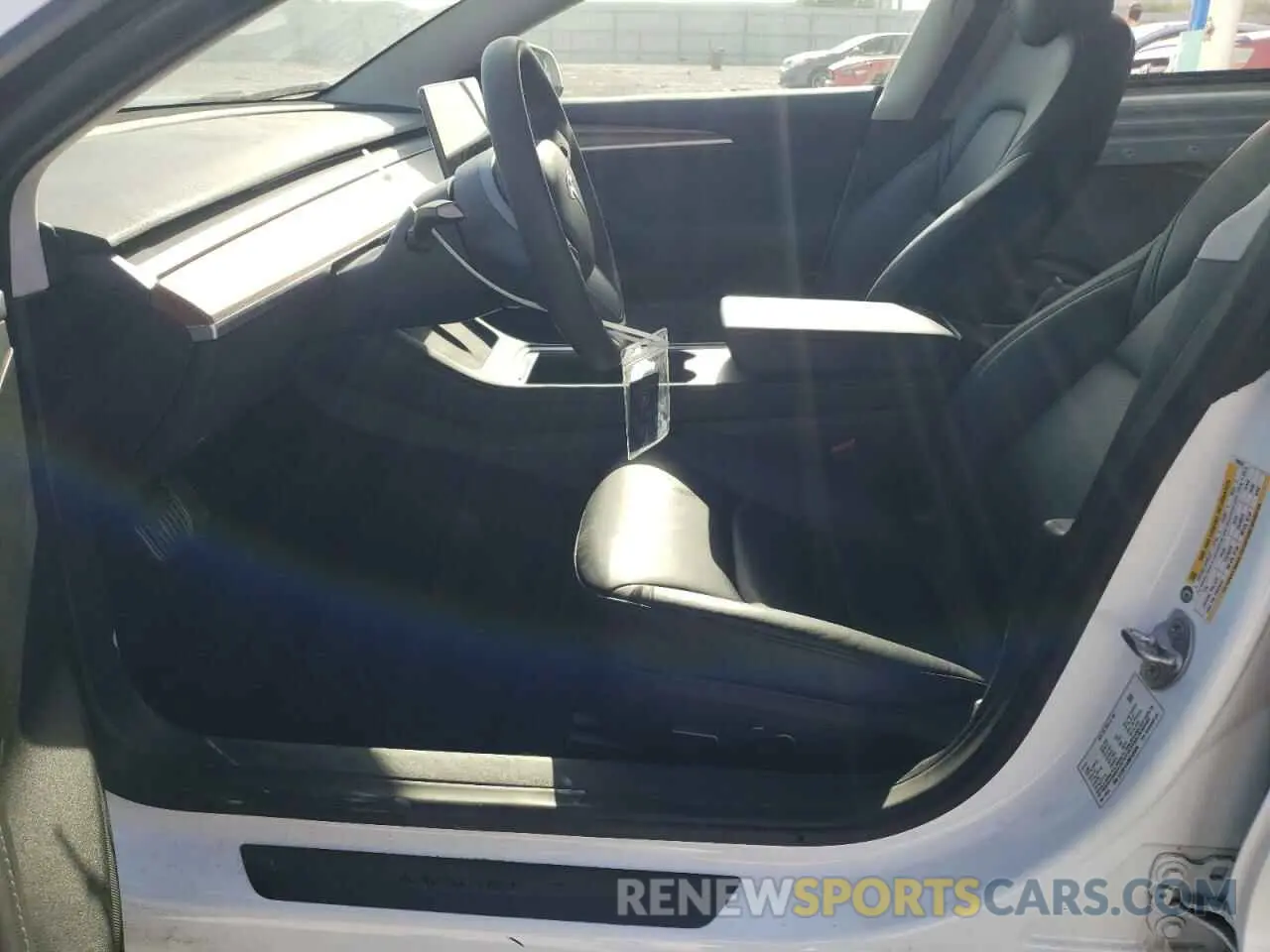 7 fotografías del automóvil dañado 5YJ3E1EA0NF320658 TESLA MODEL 3 2022