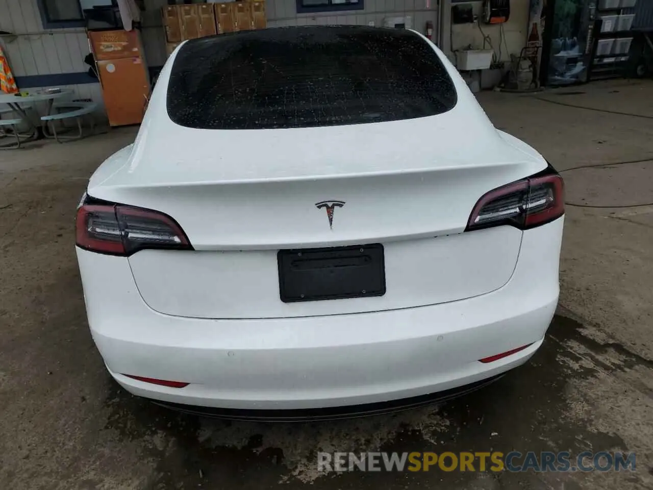 6 fotografías del automóvil dañado 5YJ3E1EA0NF325889 TESLA MODEL 3 2022