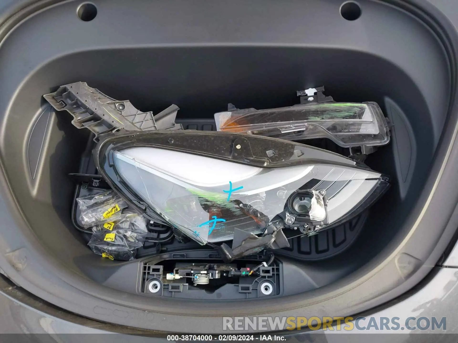 12 fotografías del automóvil dañado 5YJ3E1EA0NF327870 TESLA MODEL 3 2022