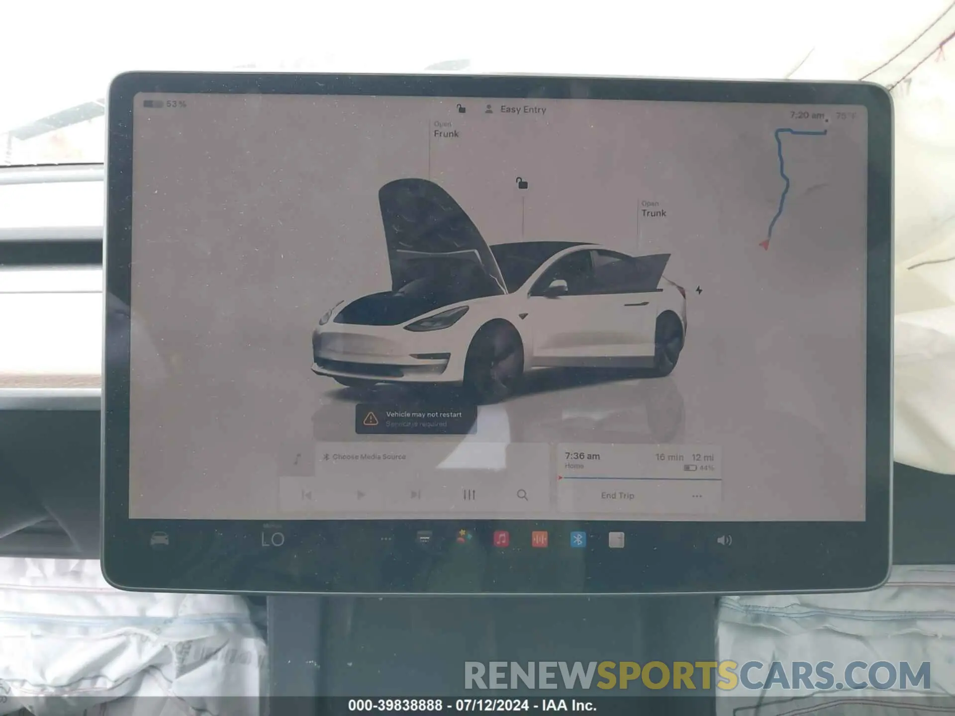 18 fotografías del automóvil dañado 5YJ3E1EA0NF333166 TESLA MODEL 3 2022