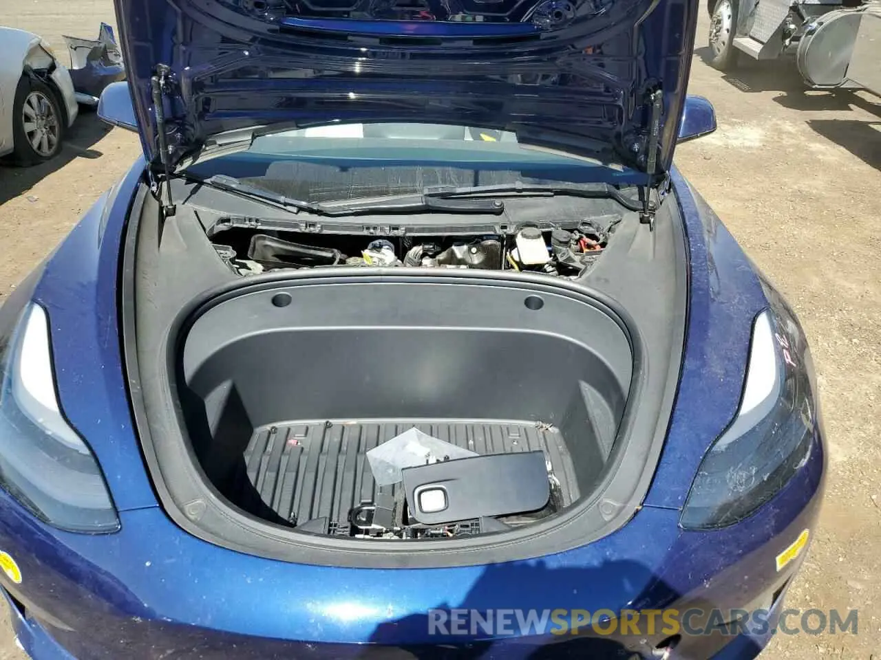12 fotografías del automóvil dañado 5YJ3E1EA0NF361050 TESLA MODEL 3 2022