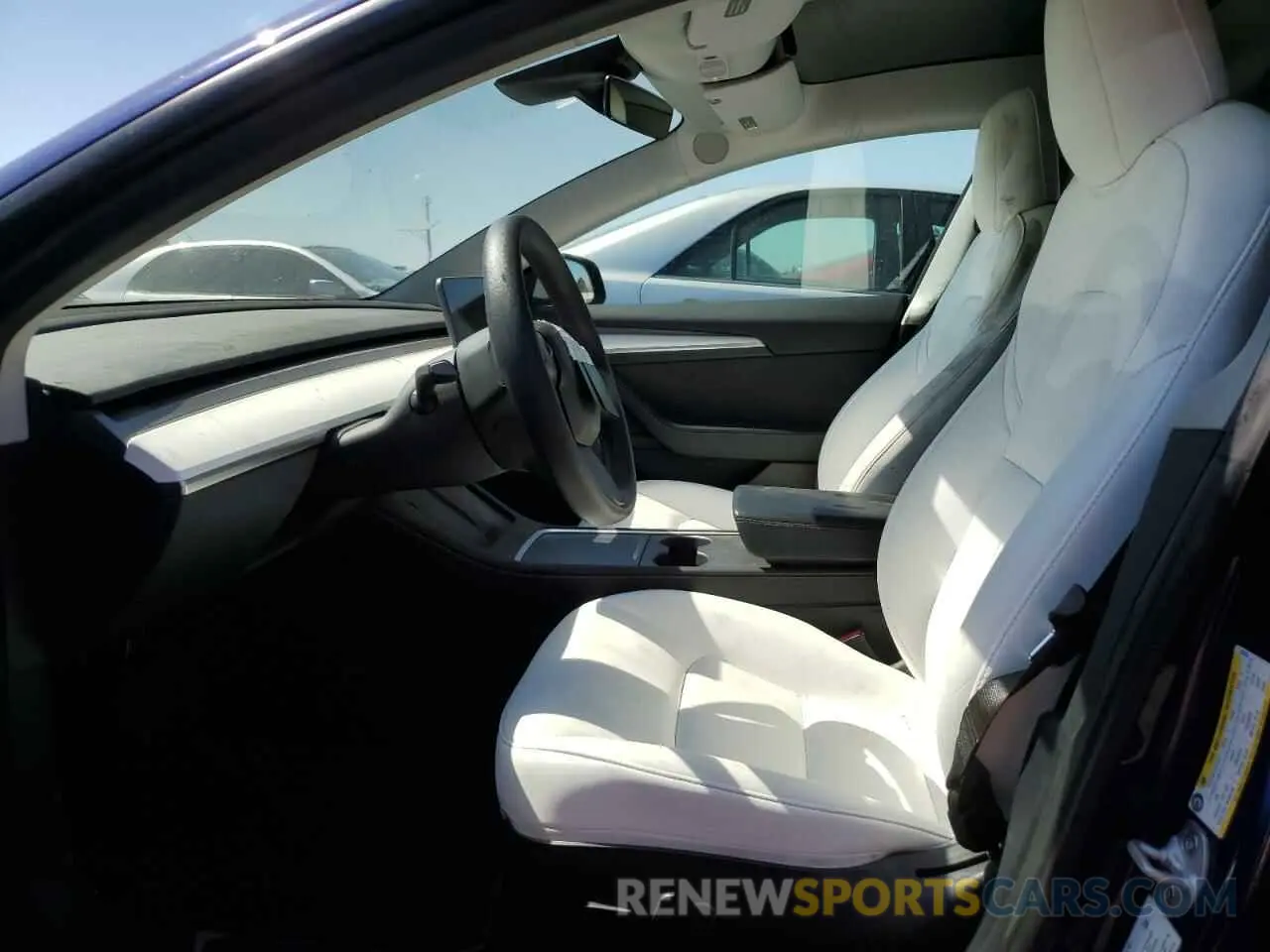 7 fotografías del automóvil dañado 5YJ3E1EA0NF361050 TESLA MODEL 3 2022