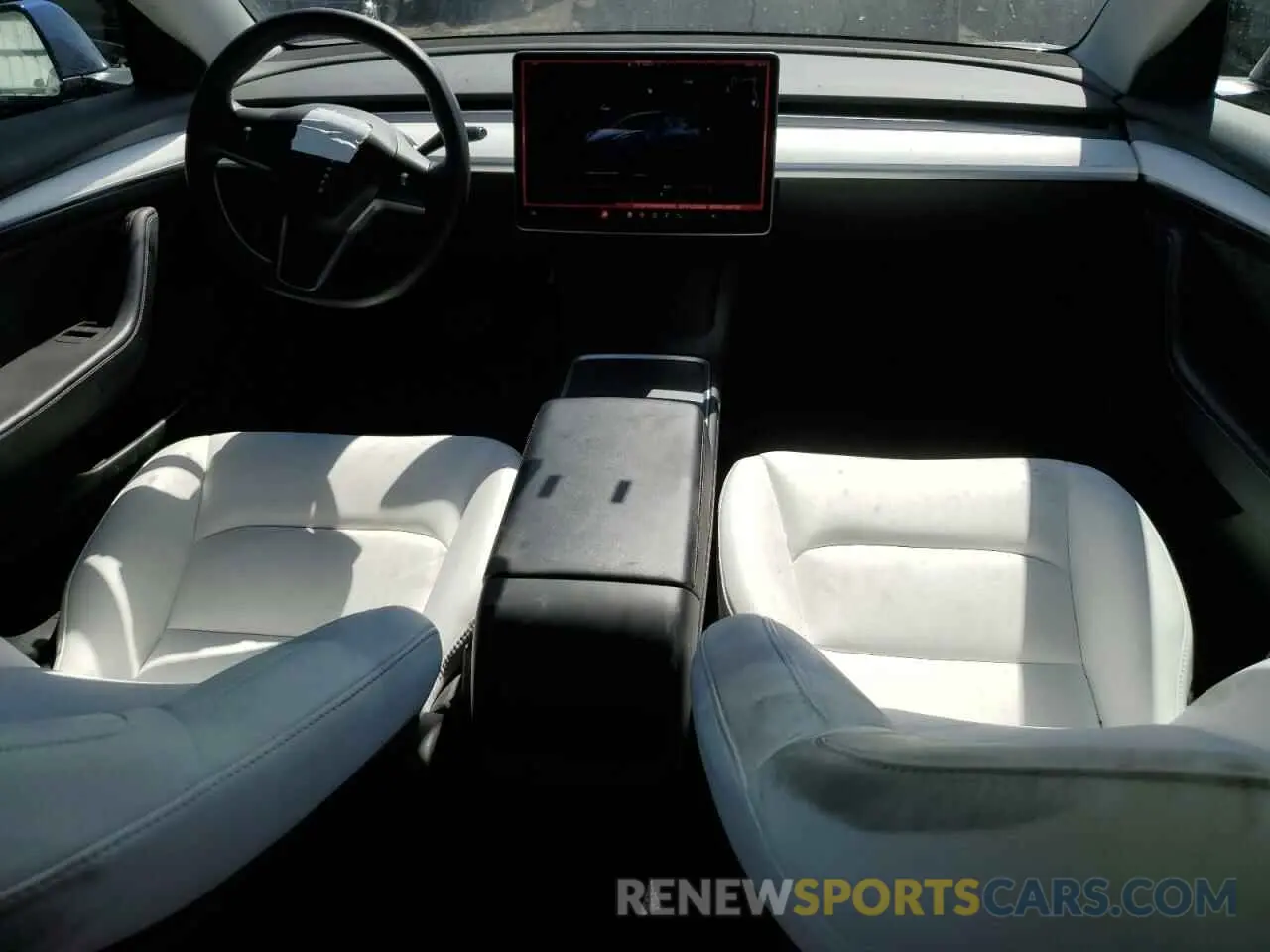 8 fotografías del automóvil dañado 5YJ3E1EA0NF361050 TESLA MODEL 3 2022