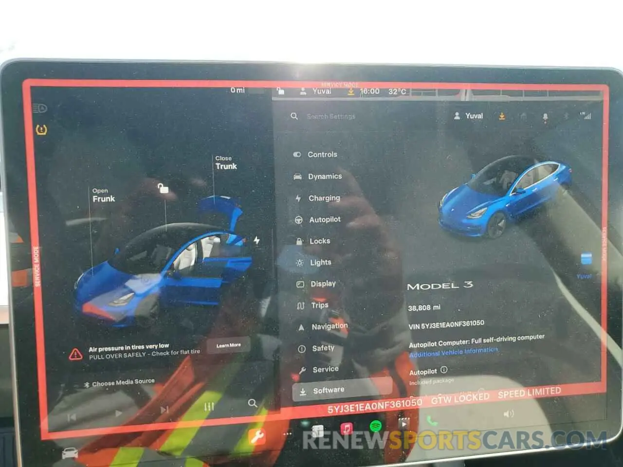 9 fotografías del automóvil dañado 5YJ3E1EA0NF361050 TESLA MODEL 3 2022