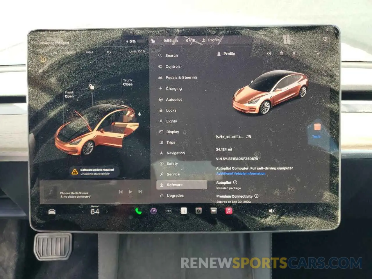 9 fotografías del automóvil dañado 5YJ3E1EA0NF369679 TESLA MODEL 3 2022
