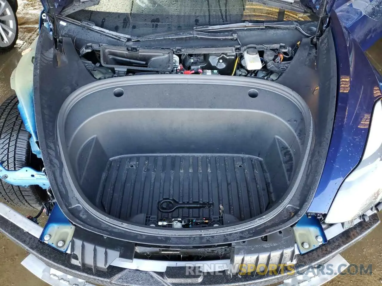 11 fotografías del automóvil dañado 5YJ3E1EA0NF370069 TESLA MODEL 3 2022