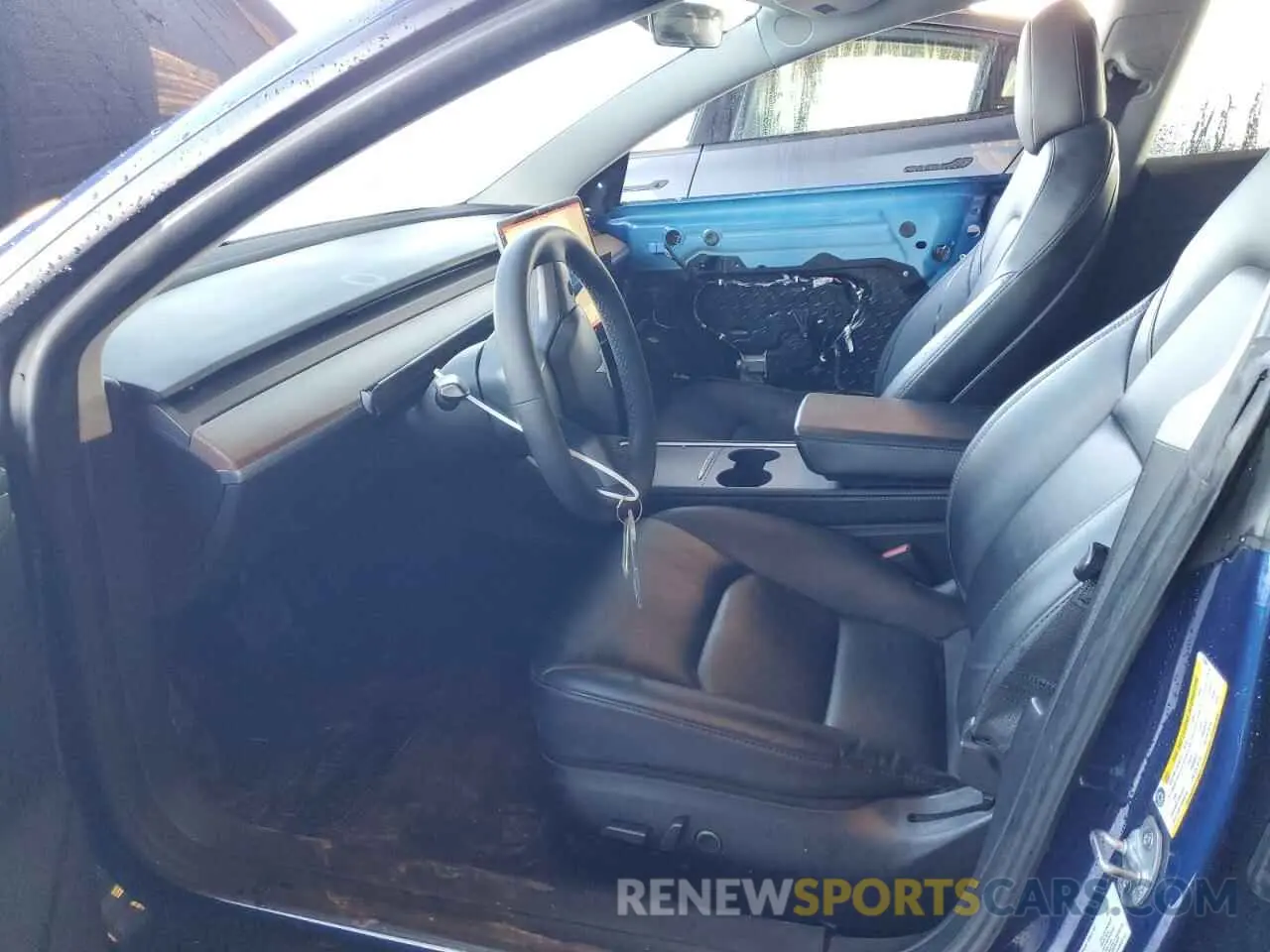 7 fotografías del automóvil dañado 5YJ3E1EA0NF370069 TESLA MODEL 3 2022