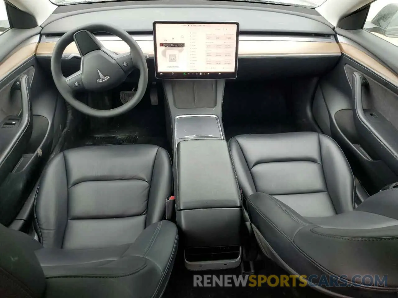 8 fotografías del automóvil dañado 5YJ3E1EA0NF372095 TESLA MODEL 3 2022