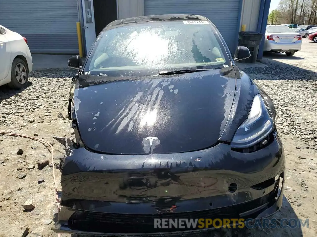 11 fotografías del automóvil dañado 5YJ3E1EA0NF372436 TESLA MODEL 3 2022