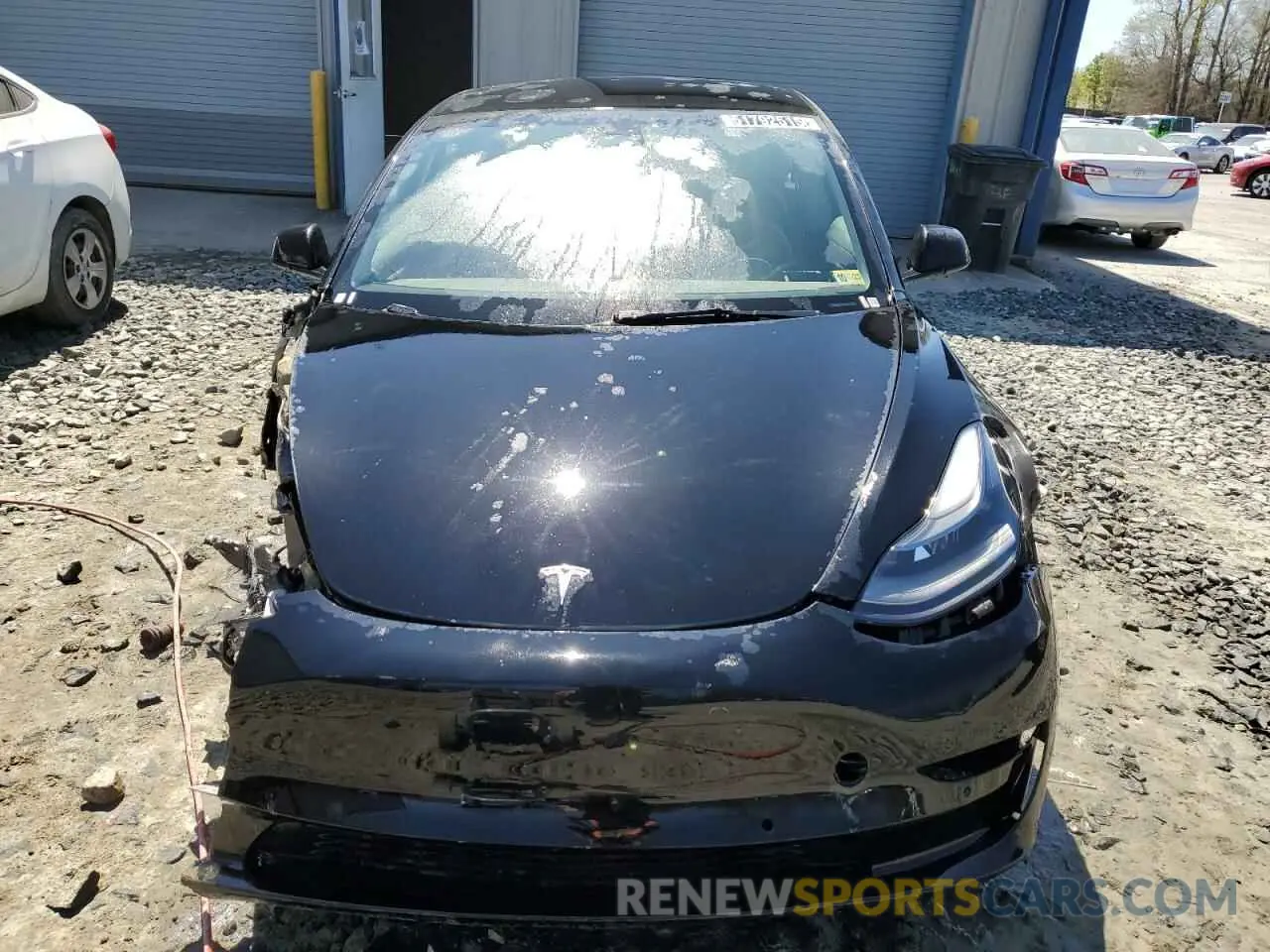 5 fotografías del automóvil dañado 5YJ3E1EA0NF372436 TESLA MODEL 3 2022