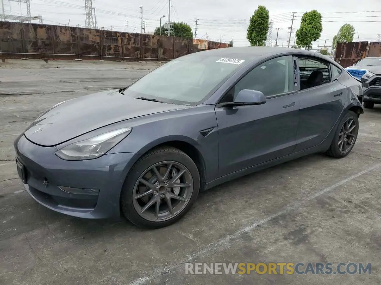 1 fotografías del automóvil dañado 5YJ3E1EA0NF375126 TESLA MODEL 3 2022