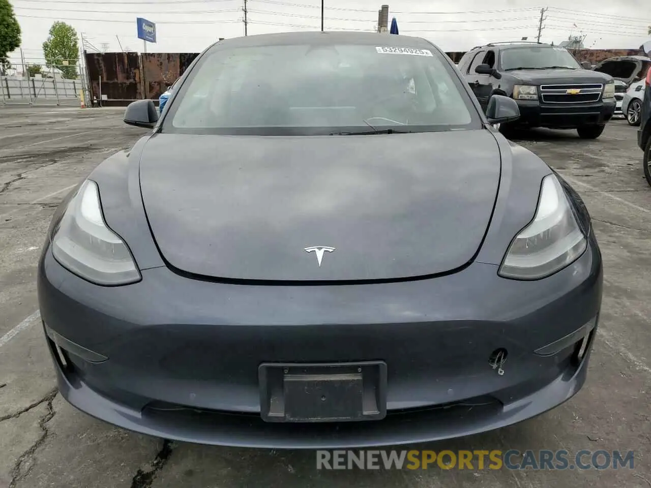 5 fotografías del automóvil dañado 5YJ3E1EA0NF375126 TESLA MODEL 3 2022