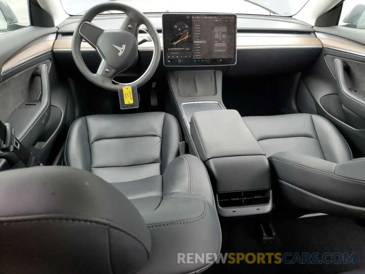 8 fotografías del automóvil dañado 5YJ3E1EA0NF375126 TESLA MODEL 3 2022