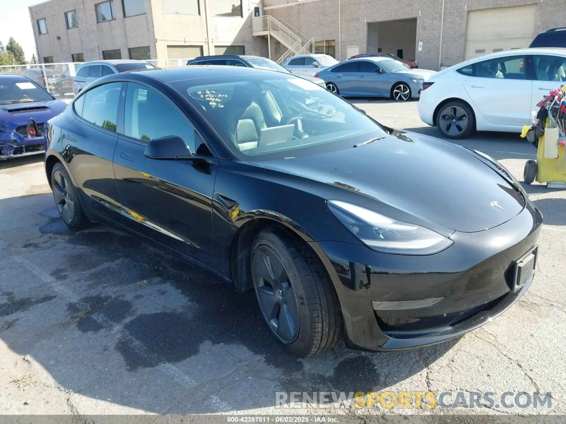 1 fotografías del automóvil dañado 5YJ3E1EA1NF103460 TESLA MODEL 3 2022