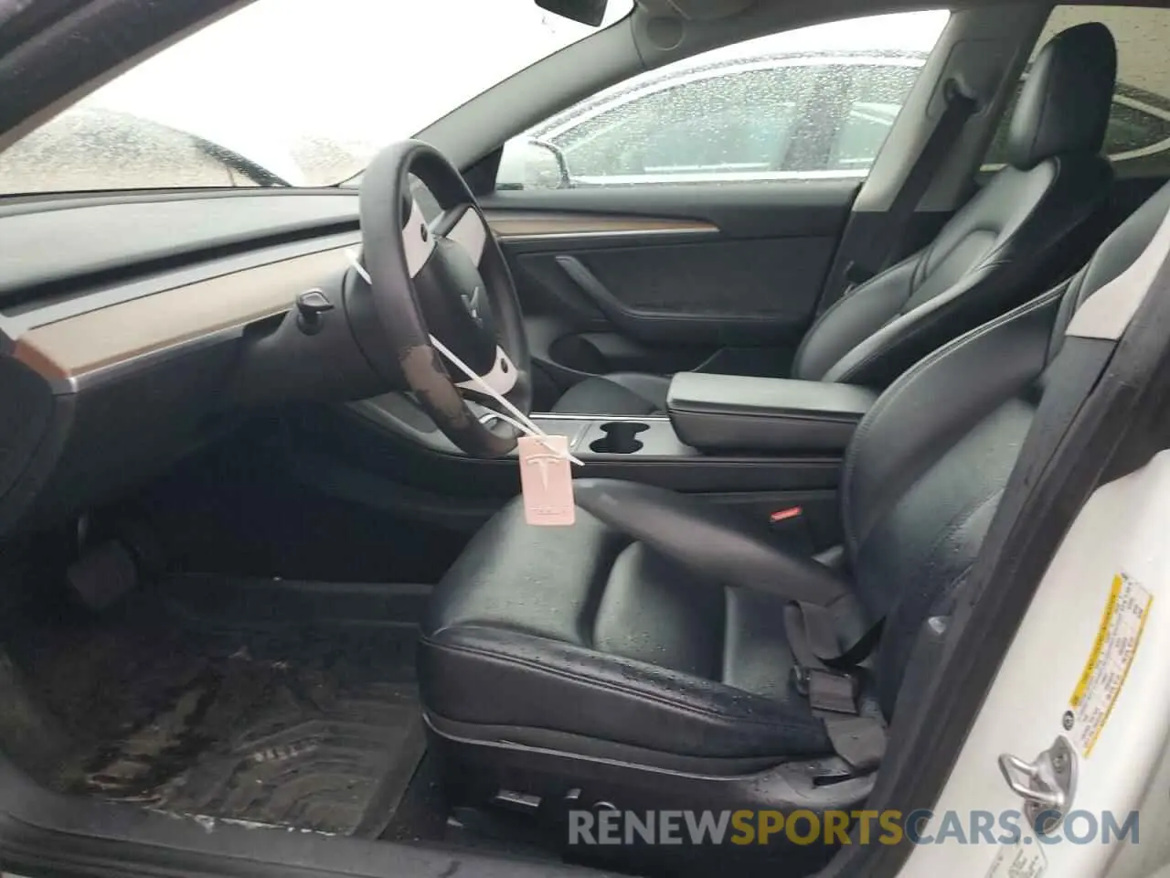 7 fotografías del automóvil dañado 5YJ3E1EA1NF106469 TESLA MODEL 3 2022