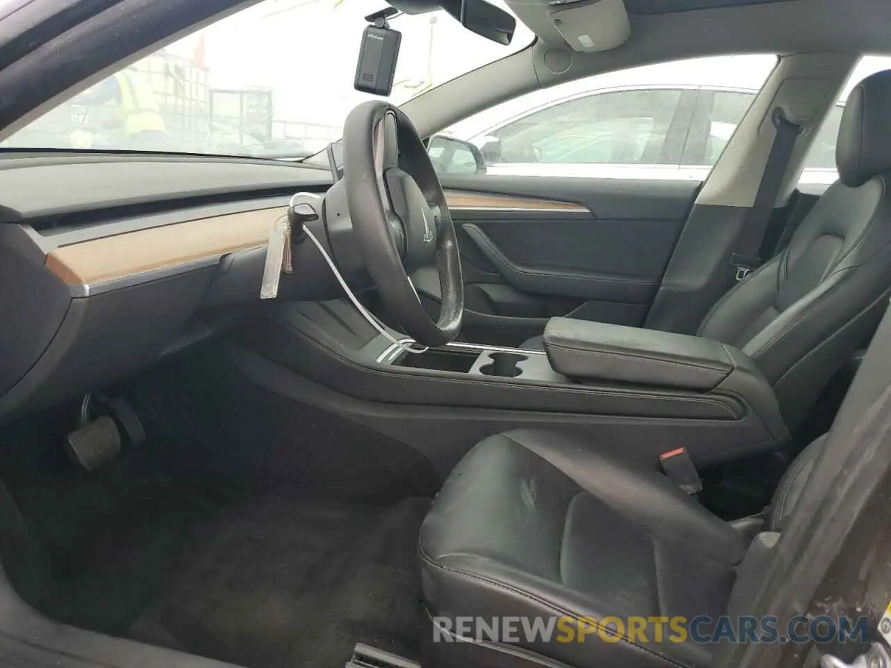7 fotografías del automóvil dañado 5YJ3E1EA1NF187621 TESLA MODEL 3 2022