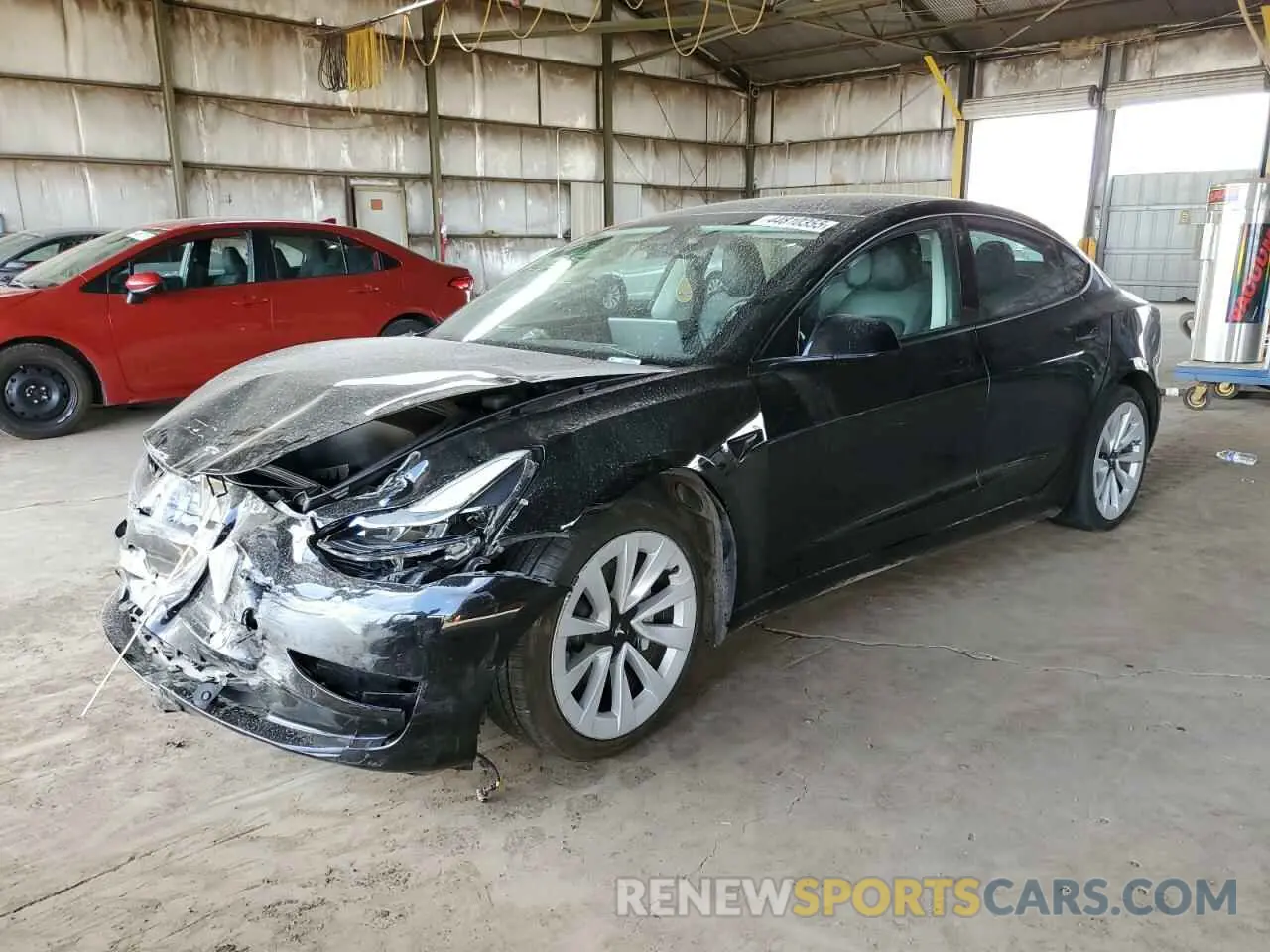 1 fotografías del automóvil dañado 5YJ3E1EA1NF190728 TESLA MODEL 3 2022