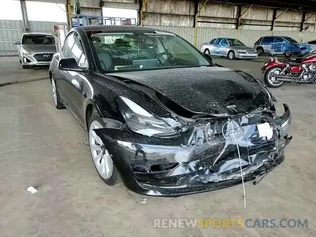 10 fotografías del automóvil dañado 5YJ3E1EA1NF190728 TESLA MODEL 3 2022