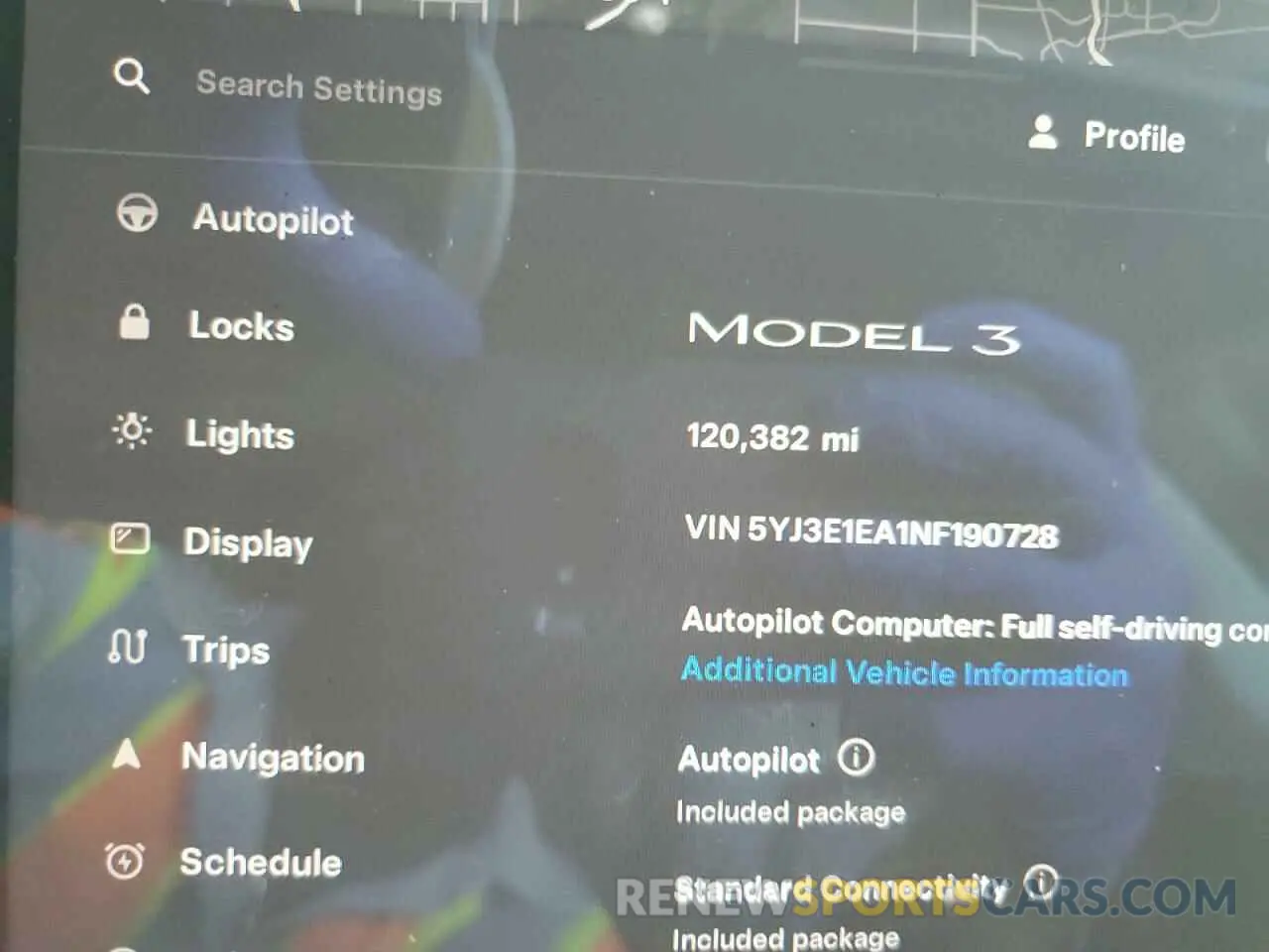 9 fotografías del automóvil dañado 5YJ3E1EA1NF190728 TESLA MODEL 3 2022