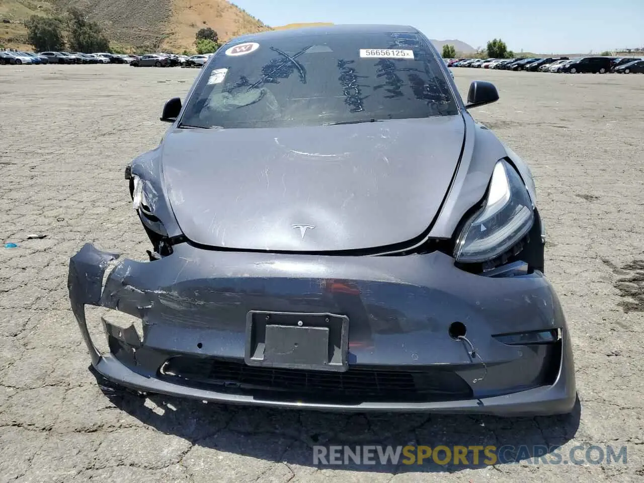 5 fotografías del automóvil dañado 5YJ3E1EA1NF191426 TESLA MODEL 3 2022