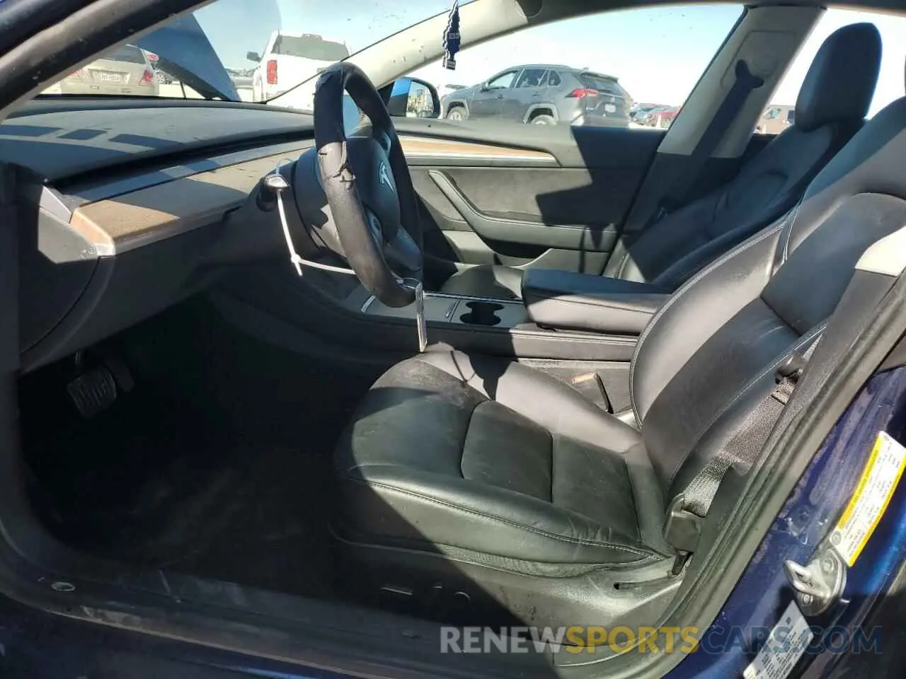 7 fotografías del automóvil dañado 5YJ3E1EA1NF286004 TESLA MODEL 3 2022