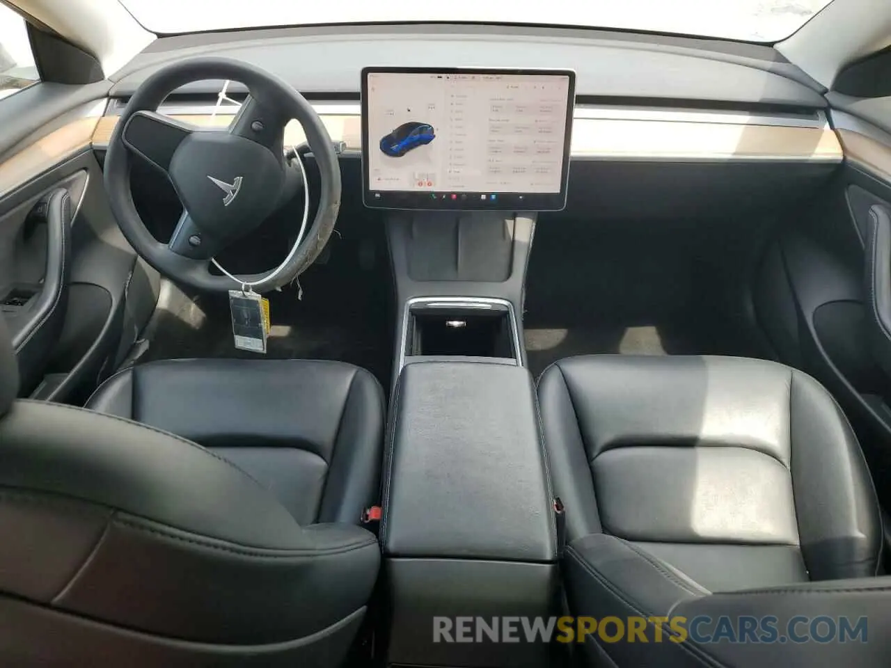 8 fotografías del automóvil dañado 5YJ3E1EA1NF286908 TESLA MODEL 3 2022