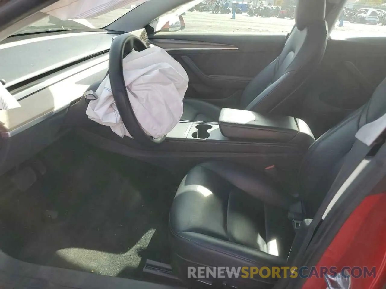 7 fotografías del automóvil dañado 5YJ3E1EA1NF287623 TESLA MODEL 3 2022