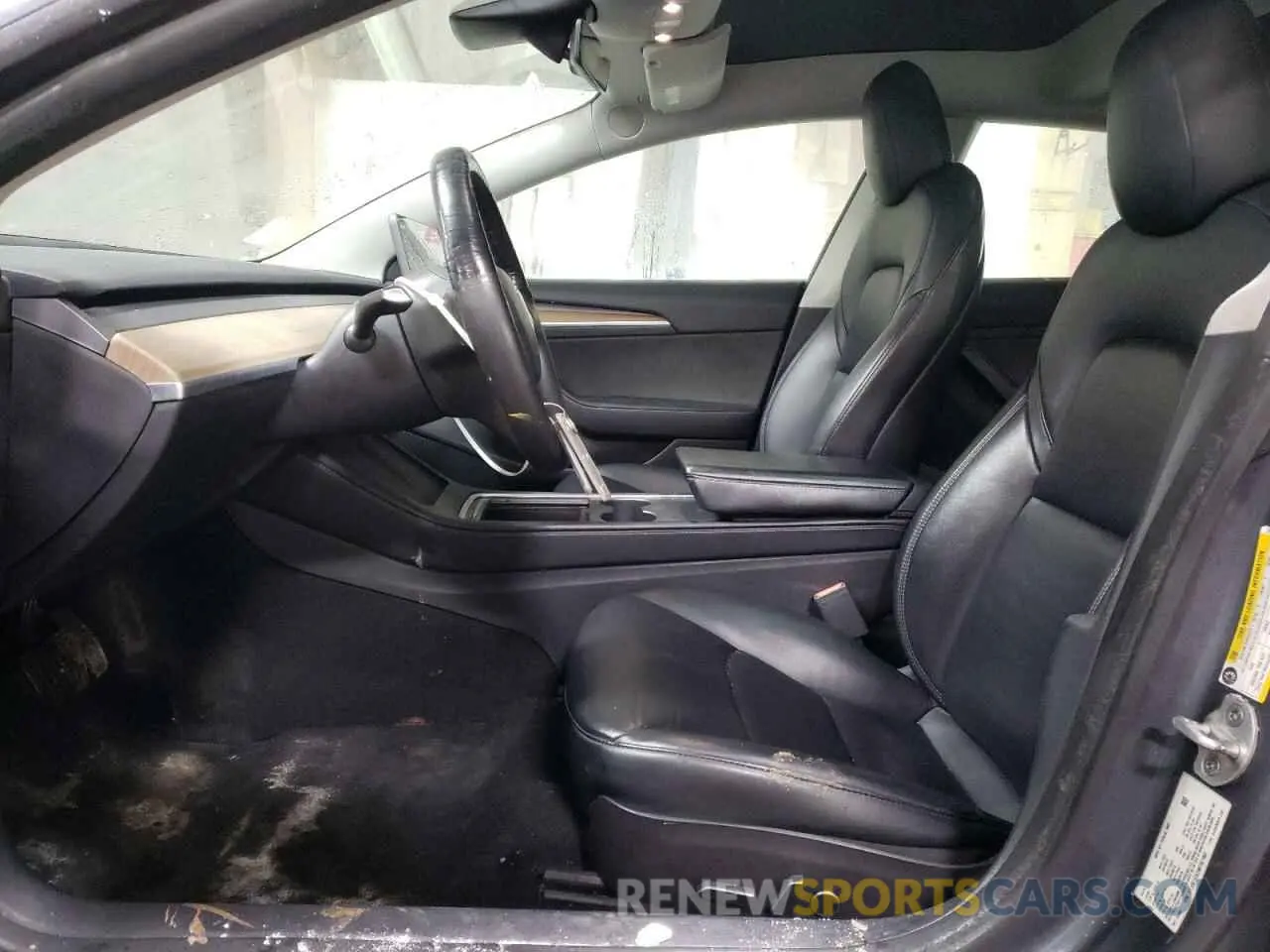 7 fotografías del automóvil dañado 5YJ3E1EA1NF287962 TESLA MODEL 3 2022