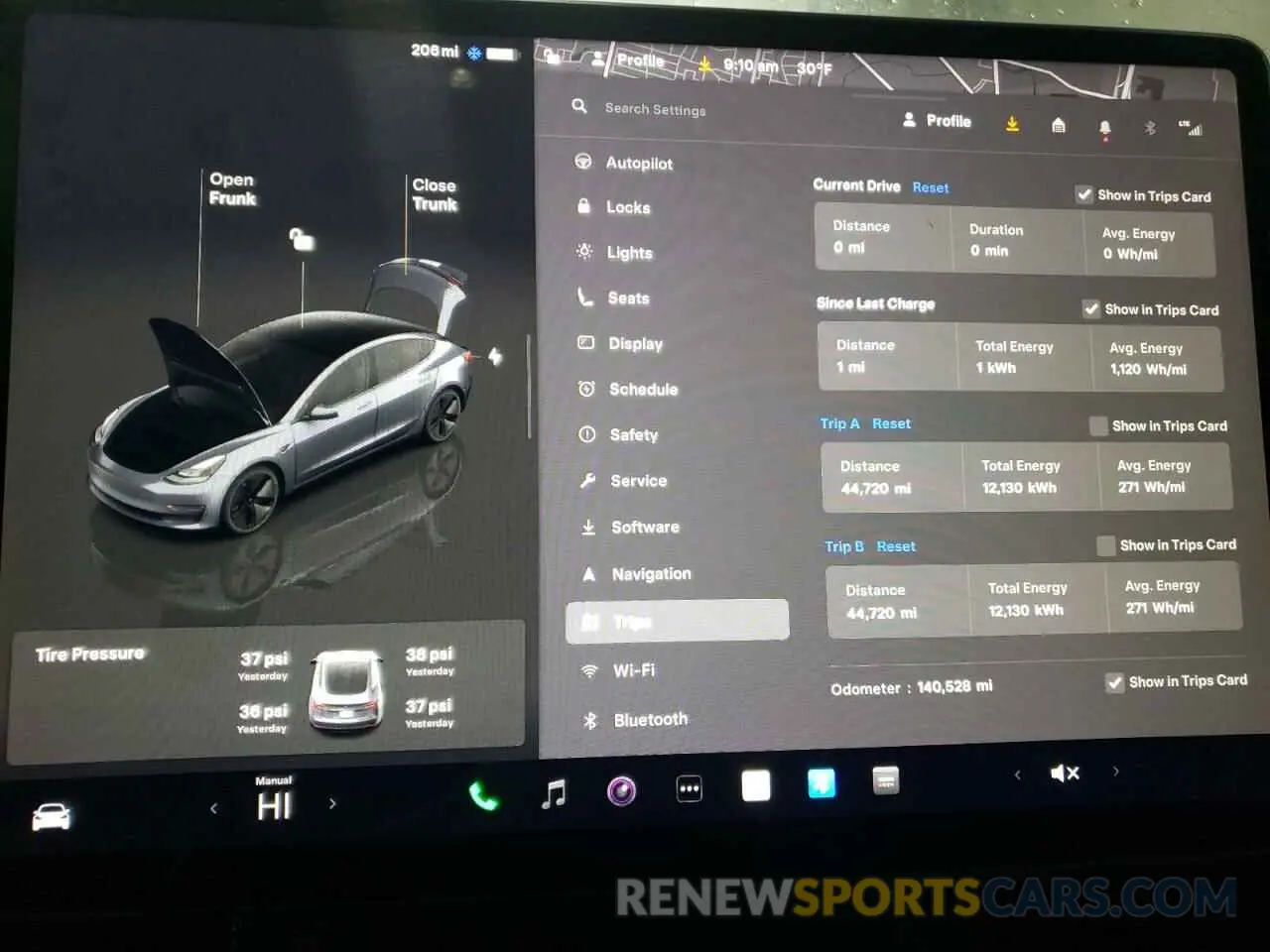 9 fotografías del automóvil dañado 5YJ3E1EA1NF287962 TESLA MODEL 3 2022