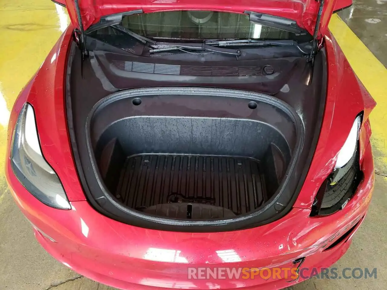 11 fotografías del automóvil dañado 5YJ3E1EA1NF303965 TESLA MODEL 3 2022