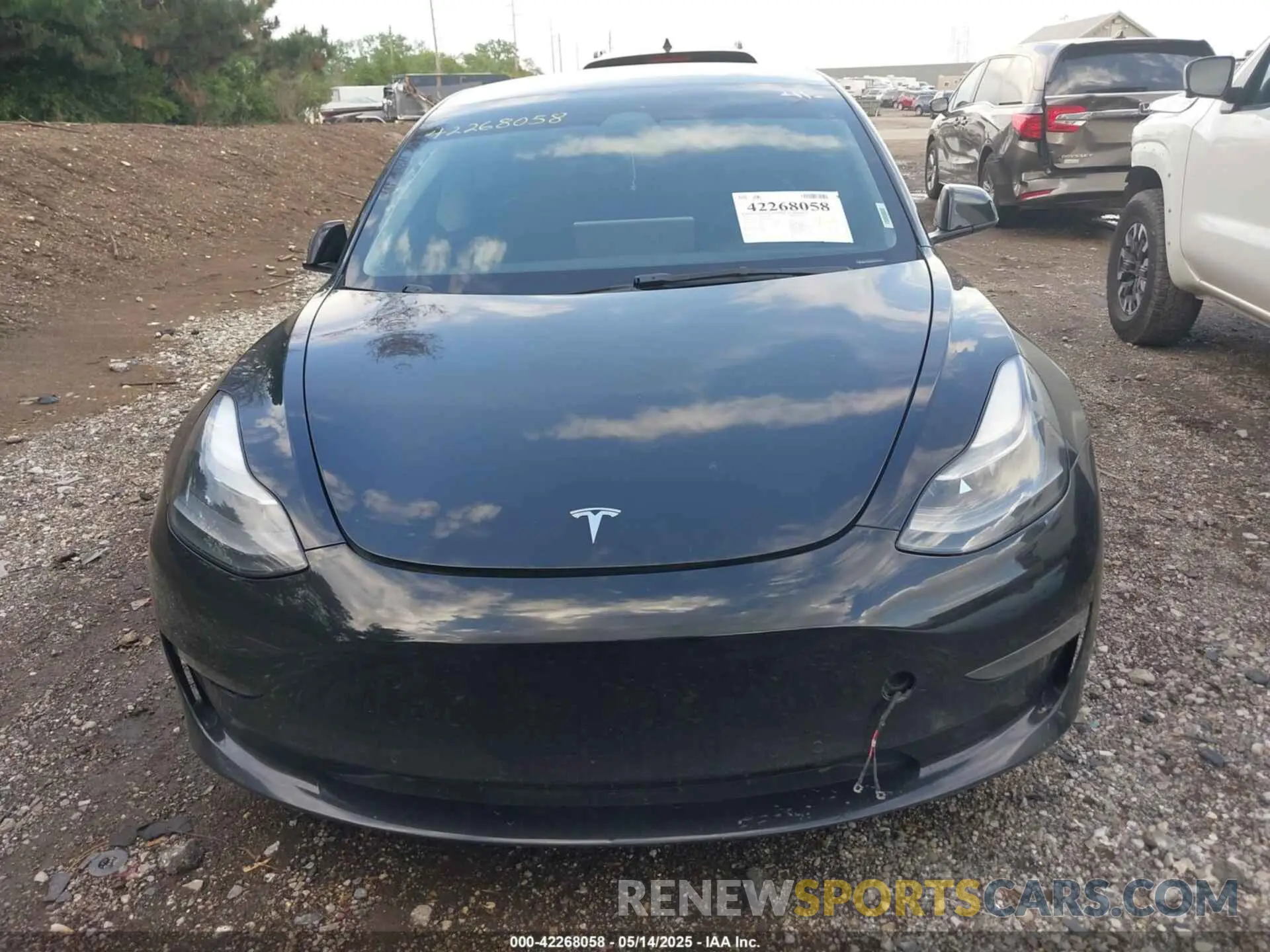 11 fotografías del automóvil dañado 5YJ3E1EA1NF304355 TESLA MODEL 3 2022