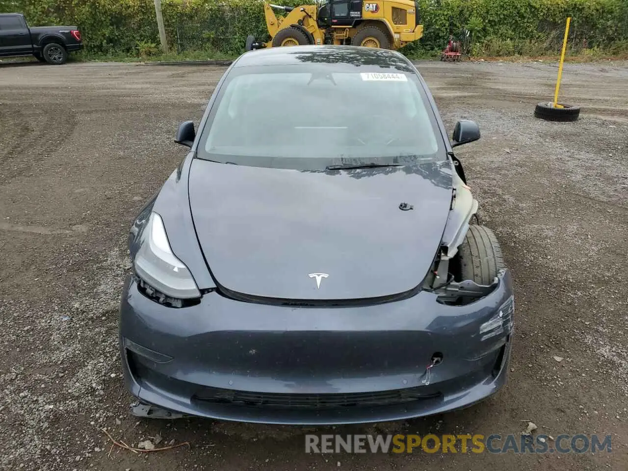 5 fotografías del automóvil dañado 5YJ3E1EA1NF348727 TESLA MODEL 3 2022