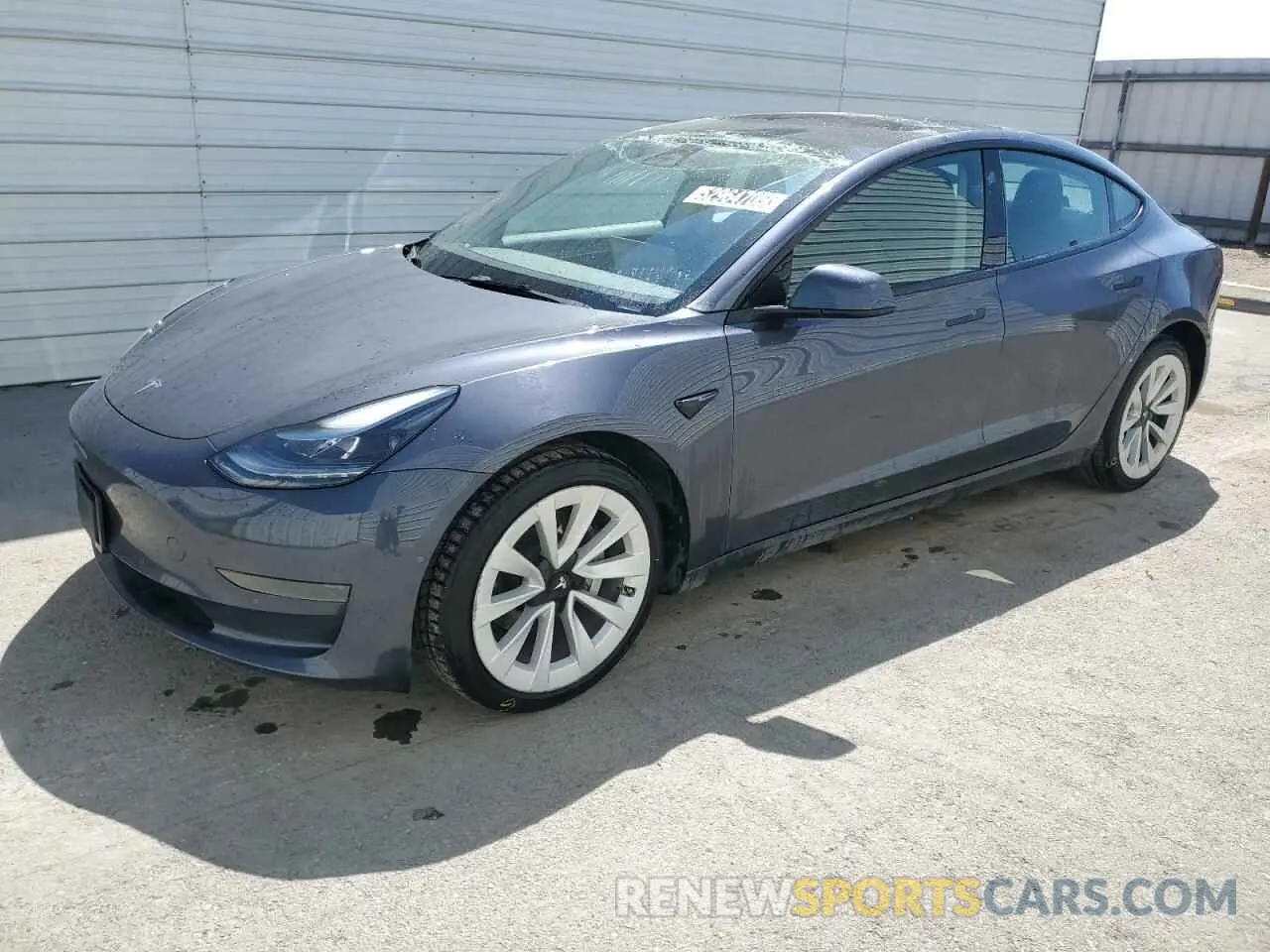 1 fotografías del automóvil dañado 5YJ3E1EA1NF368556 TESLA MODEL 3 2022