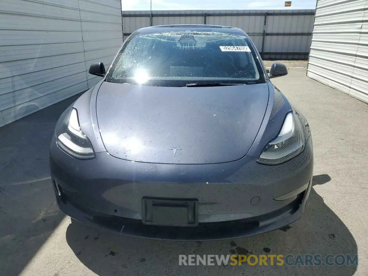 5 fotografías del automóvil dañado 5YJ3E1EA1NF368556 TESLA MODEL 3 2022