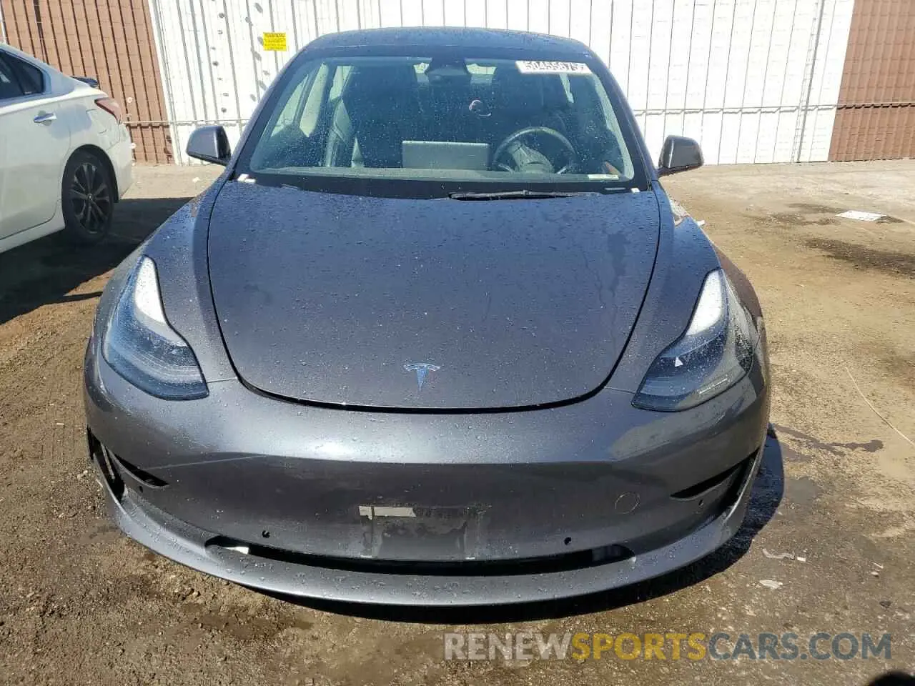 5 fotografías del automóvil dañado 5YJ3E1EA1NF369352 TESLA MODEL 3 2022
