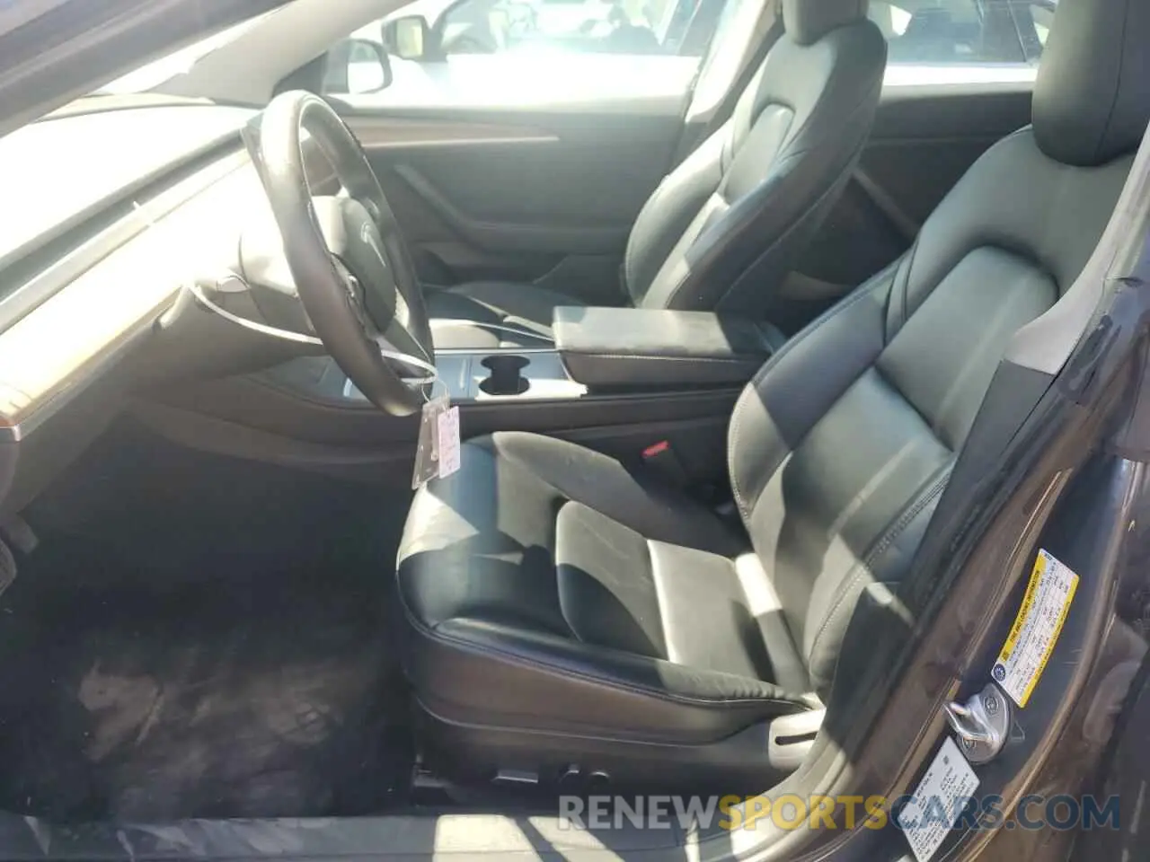7 fotografías del automóvil dañado 5YJ3E1EA1NF369352 TESLA MODEL 3 2022