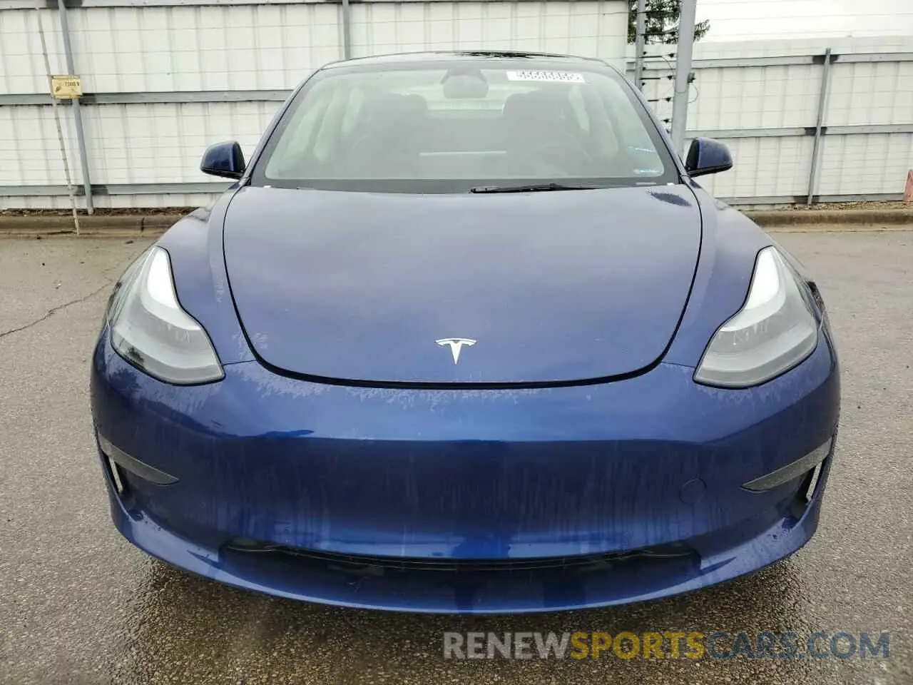 5 fotografías del automóvil dañado 5YJ3E1EA1NF371585 TESLA MODEL 3 2022