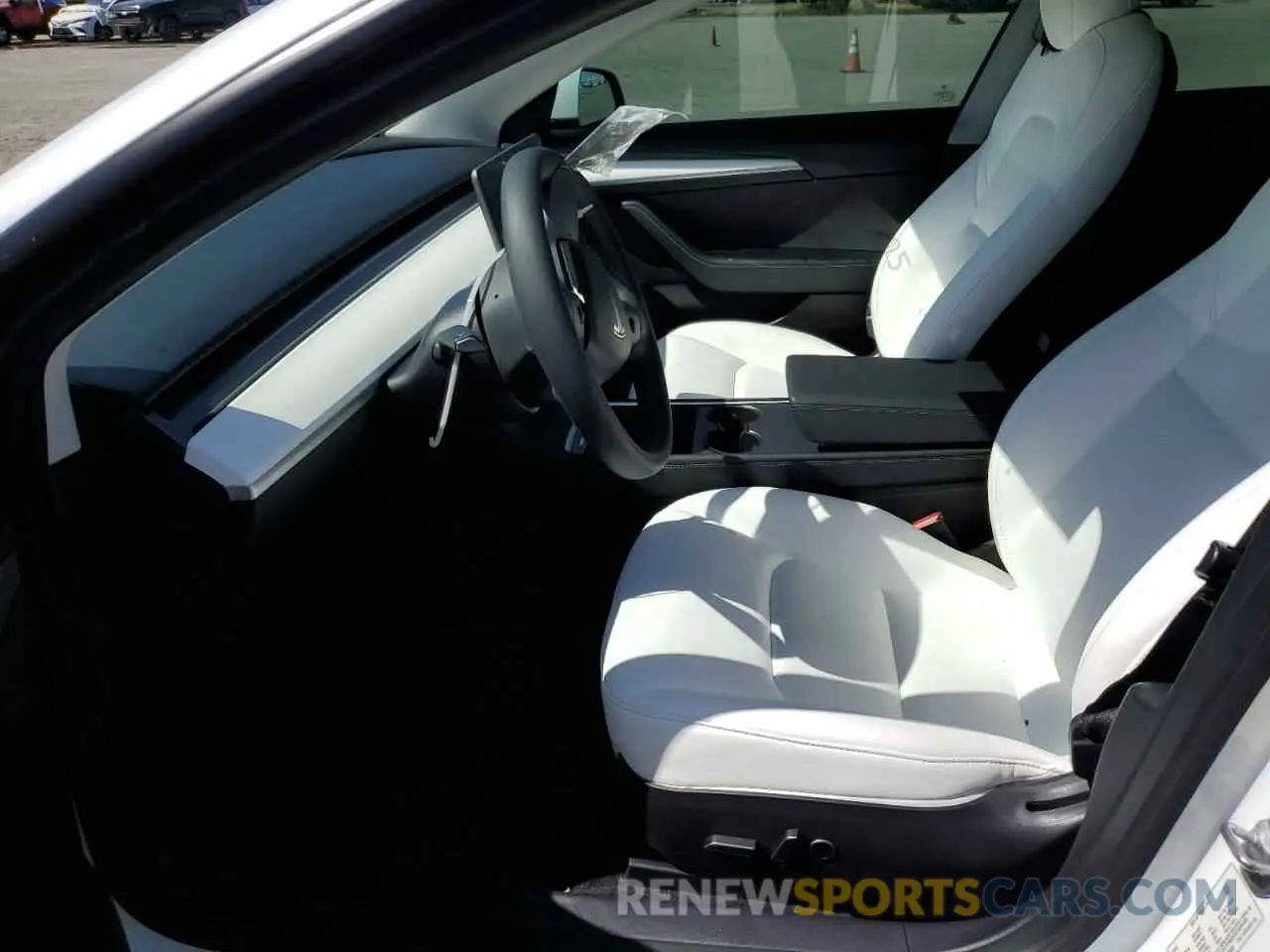 7 fotografías del automóvil dañado 5YJ3E1EA1NF373904 TESLA MODEL 3 2022